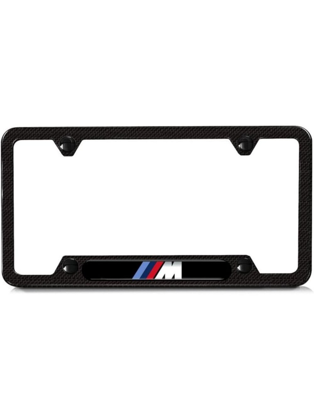 Sleek Carbon Fiber License Plate Frame | Durable, Lightweight & Stylish Design